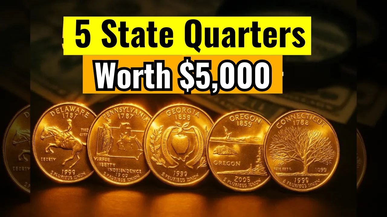 Hidden Treasures in Your Pocket: 5 Rare State Quarters Worth Over $5,000